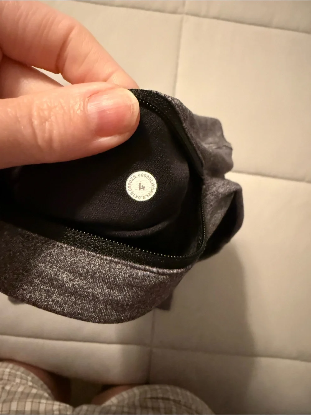 lululemon athletica Gray Cropped Leggings
